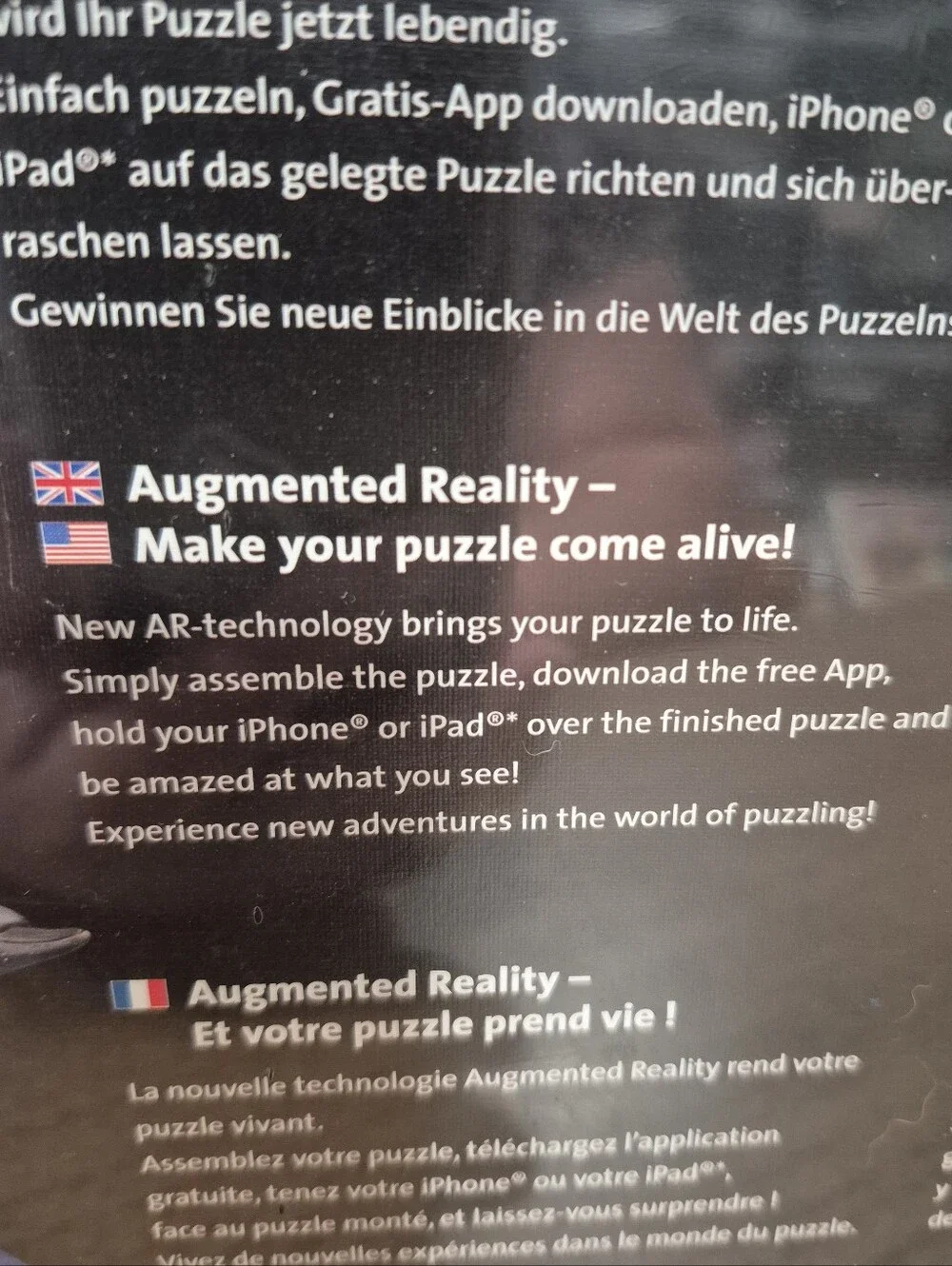 New! Ravensburger Augmented Reality Puzzle Ocean Scene